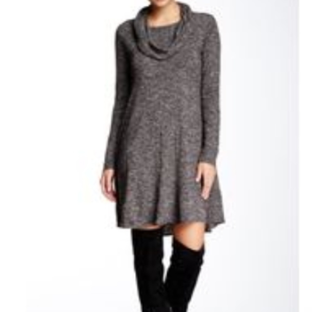 Max studio Cowl Neck Sweater Dress
